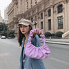 Pleated Cloud Dumpling Bag - Soft PU Leather Shoulder Handbag