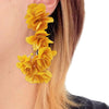 Floral Drop Earrings - Lightweight Bohemian Handmade Flower Earrings for Women