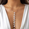 Baroque Pearl Cross Body Chain - Bohemian Beach Bikini Jewelry
