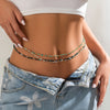 Colorful Seed Beads Waist Chain - Bohemian Beach Belly Chain Belt
