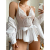Lace Babydoll Chemise Dress - Sexy Wire-Free Lingerie Sleepwear