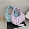 Pleated Cloud Dumpling Bag - Soft PU Leather Shoulder Handbag
