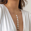 Baroque Pearl Cross Body Chain - Bohemian Beach Bikini Jewelry