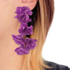 Floral Drop Earrings - Lightweight Bohemian Handmade Flower Earrings for Women